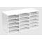 Adiroffice 15-Compartment Cardboard Literature File Organizer, White, PK2 ADI501-15-WHI-2pk - alternate 4